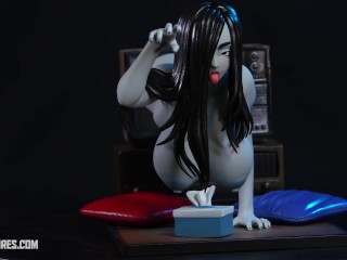 Sadako resin figure