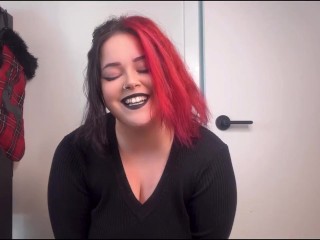 Vanessa Strawberry Compilation: Girl on Girl, Creampies, Pussy eating, JOIs, Femdom, Cucking, Goth