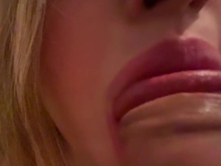 Feel My Suction Power and Cum in My Mouth - Close Up Blowjob