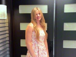 Horny MILF Bri Blossom Gives HOT JOI After First Date in a Sundress