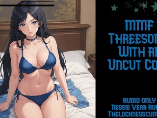 MMF Threesome With an Uncut Cock | Erotic Audio Preview