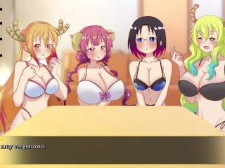 Desnudando a todas las Waifus de Kobayashi-san-chi no Maid Dragon - Waifu Mission V1 P2