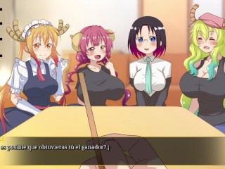 Desnudando a todas las Waifus de Kobayashi-san-chi no Maid Dragon - Waifu Mission V1 P2