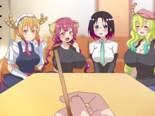 Desnudando a todas las Waifus de Kobayashi-san-chi no Maid Dragon - Waifu Mission V1 P2