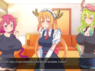 Desnudando a todas las Waifus de Kobayashi-san-chi no Maid Dragon - Waifu Mission V1 P2