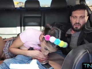 Sona Bella Hooks Up With Big Cock On The Ride Home