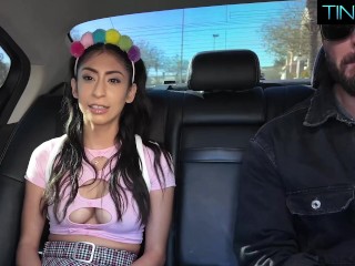 Sona Bella Hooks Up With Big Cock On The Ride Home