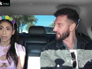 Sona Bella Hooks Up With Big Cock On The Ride Home