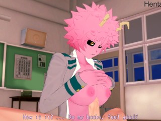 Mina Ashido get Creampied Hentai My Hero Academia Uncensored