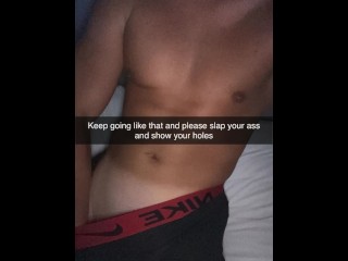 Teen snaps next to bf with nike pro shorts