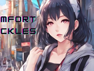 SFW | Big step sister comfort tickles [asmr roleplay] [hugs and cuddles] [wholesome]