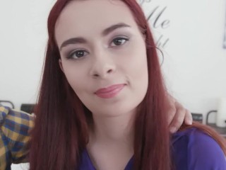 Hot Redhead Scyley Jam Gets Creampied While Her Cuck Husband Watches