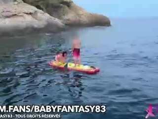 🇫🇷Babyfantasy83🇫🇷- un cours particulier dérape je me fait prendre ma petite chatte sûr la plage