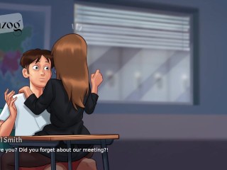 HOT FRENCH TEACHER FUCKED!  Summer time Saga