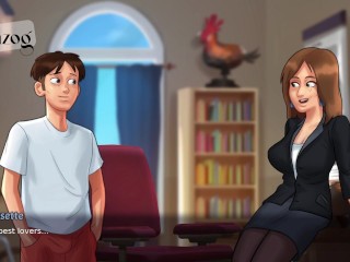 HOT FRENCH TEACHER FUCKED!  Summer time Saga