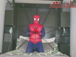 Trapped Spider Man In His Web Preview