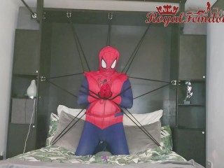 Trapped Spider Man In His Web Preview