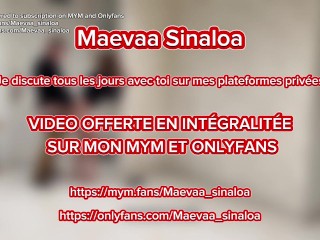 Maevaa Sinaloa - I trap the pizza delivery man and he fucks me in front of my husband