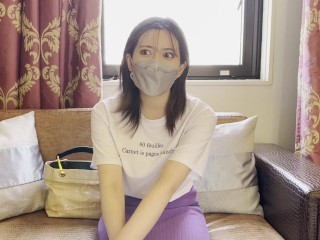 綺麗すぎる美人若妻の色っぽい浮気フェラチオ→顔射①。beautiful young wife's sexy flirtatious blowjob→ facial ejaculation (1)