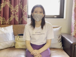 綺麗すぎる美人若妻の色っぽい浮気フェラチオ→顔射①。beautiful young wife's sexy flirtatious blowjob→ facial ejaculation (1)