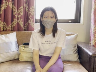 綺麗すぎる美人若妻の色っぽい浮気フェラチオ→顔射①。beautiful young wife's sexy flirtatious blowjob→ facial ejaculation (1)