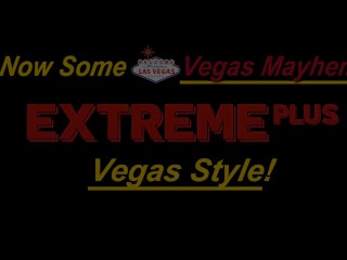 Diviyne - Does Vegas Mayhem EXTREME - BDSM Ebony Bondage - Spread Bar - Assisted Masturbation