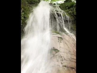 Outdoor urination while climbing Boy's daughter♡