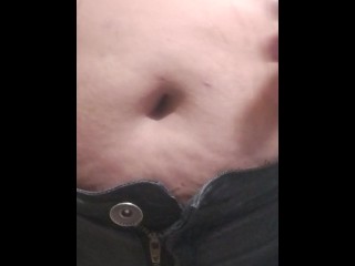 Just playing with my bellybutton