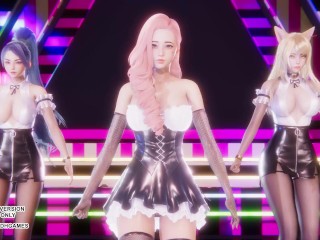 [MMD] Viviz - BopBop Ahri Kaisa Seraphine Sexy Kpop Dance 4K 60FPS