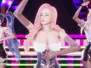 [MMD] Viviz - BopBop Ahri Kaisa Seraphine Sexy Kpop Dance 4K 60FPS