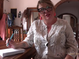 Aunt Judy's XXX - A Special Lesson with Busty Professor Ms. JoJo (POV)