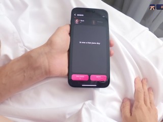 Fucked my girlfriend's pussy hard while playing on the SEX ACTIONS app - Terri Orl