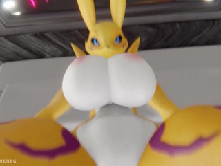 Renamon- Breeding in the hotel