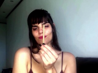 Smoking with Sabrina (SFW)