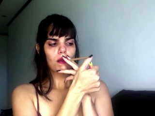 Smoking with Sabrina (SFW)