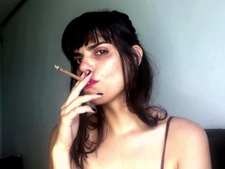 Smoking with Sabrina (SFW)