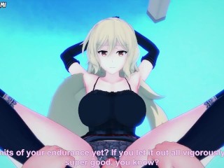 Celica Arfonia from Akashic Records of Bastard Magic Gives You A Footjob Hentai POV