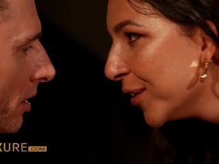 Sodomized in front of her husband