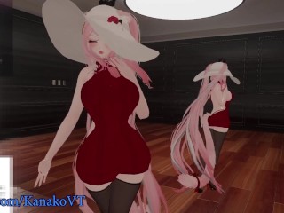 Catgirl gets Vibed and Fucked -- Simps & Chatters Tease this Spicy Catgirl till she CUMS