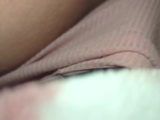 Recording myself in secret under the blanket. Wet creamy pussy