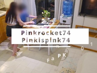 Horny girl wants to fill her pussy with real dick [PKRK-031 FS Sample]