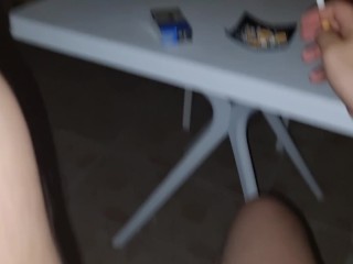 ALESSIA la VICINA guardona TROIA - (ITALIANO) Mostro il mio CAZZO DURO ENORME alla mia vicina