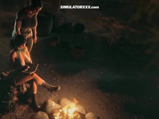 Gameplay 3D Lara Croft - Uncensored