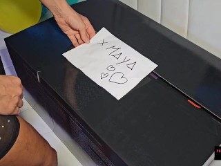 Gift for Maya, POV adventure with Noemi. Full Video on my OF.. TANTALY Use code FERRERO to get %