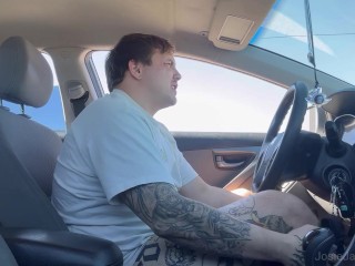 BBW Hotwife Josie Jaxxon Fucks a Stranger in his Car