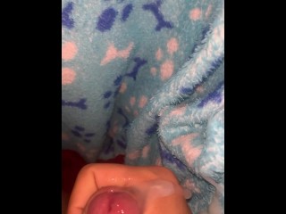 Cumming at home with excess milk 💦🍆