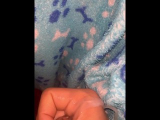 Cumming at home with excess milk 💦🍆