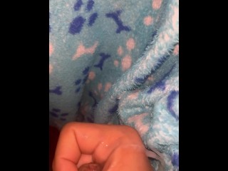 Cumming at home with excess milk 💦🍆