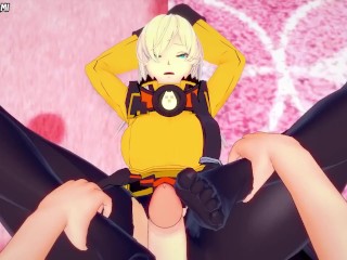 Millia from Guilty Gear You A Footjob Hentai POV