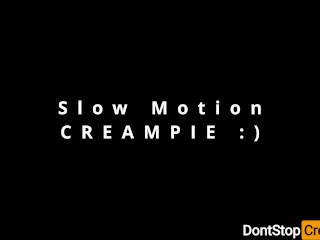 MESSY Cum Sucking ORAL CREAMPIE - 2 x Post Orgasm BLOWJOBS